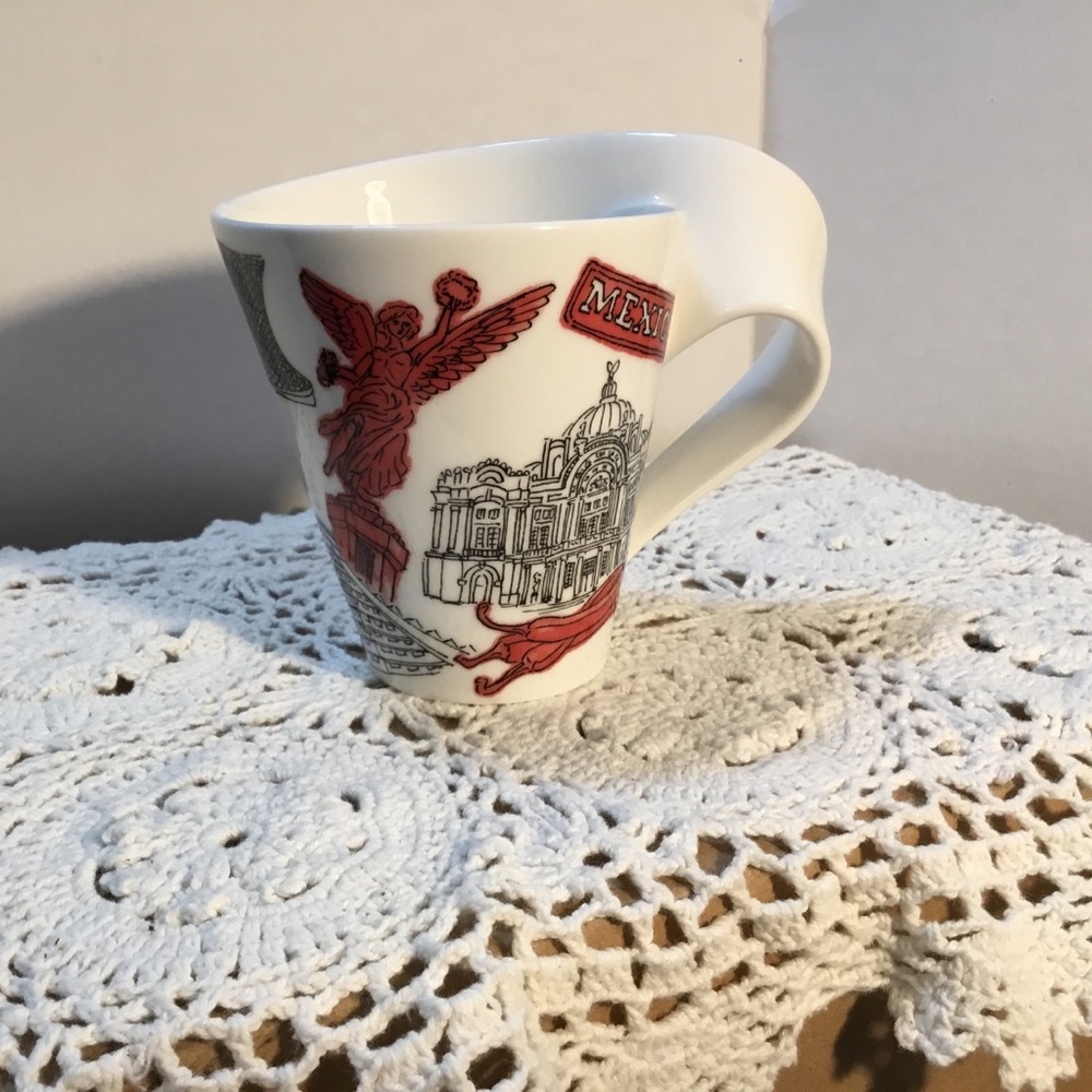 Villeroy & Boch porcelain Mexico Wave Mug NWT
